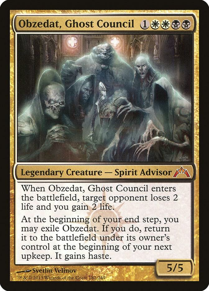 Obzedat, Ghost Council 182 (Gatecrash)  - Foil | Good Games Adelaide SA