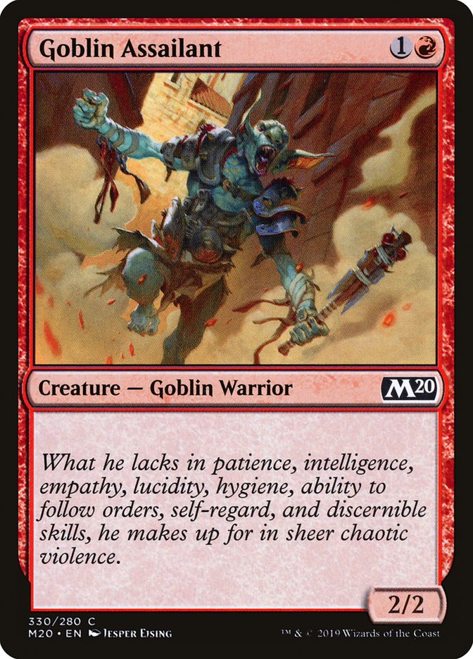 Goblin Assailant [Core Set 2020] | Good Games Adelaide SA