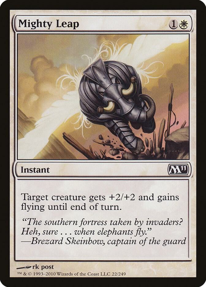 Mighty Leap 22 (Magic 2011 (M11))  - Foil | Good Games Adelaide SA