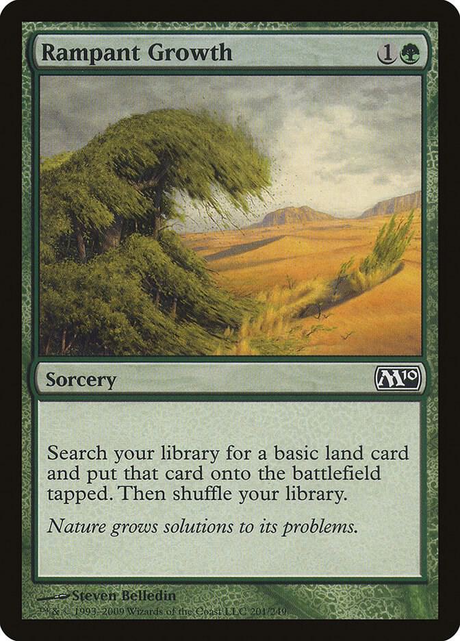 Rampant Growth 201/249 (Magic 2010 (M10))  - Foil | Good Games Adelaide SA