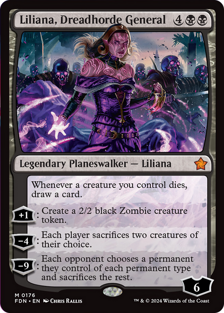 Liliana, Dreadhorde General [Foundations] | Good Games Adelaide SA