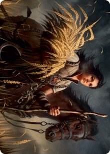 Ambitious Farmhand Art Card 11 (Art Series: Innistrad: Midnight Hunt)  | Good Games Adelaide SA