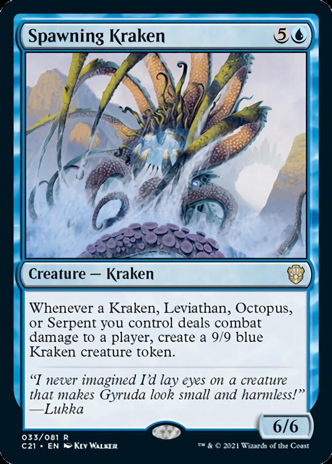 Spawning Kraken [Commander 2021] | Good Games Adelaide SA