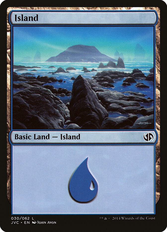 Island 030 JVC 30 (Duel Decks: Anthology)  | Good Games Adelaide SA