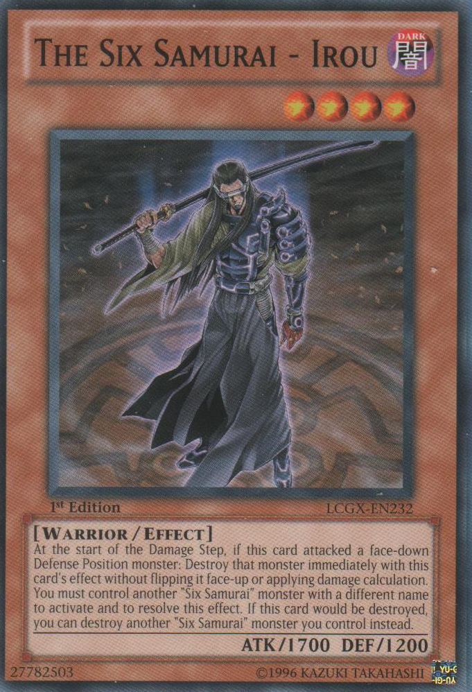 The Six Samurai - Irou [LCGX-EN232] Common | Good Games Adelaide SA