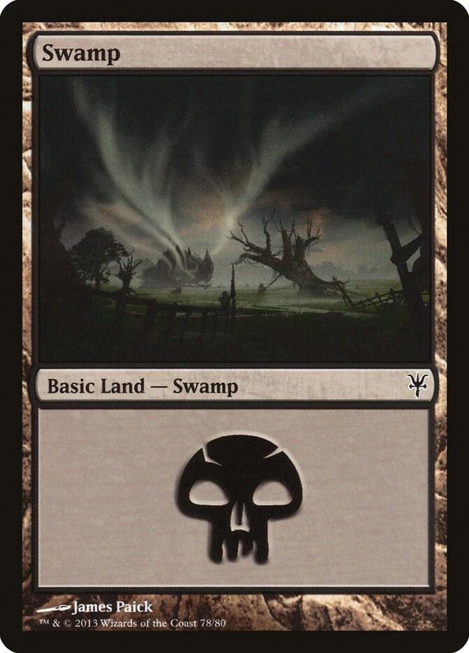 Swamp 78 78 (Duel Decks: Sorin vs. Tibalt)  | Good Games Adelaide SA