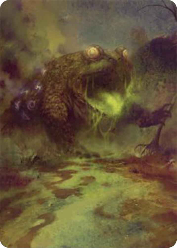 The Gitrog Monster Art Card 52 (Art Series: Bloomburrow)  | Good Games Adelaide SA