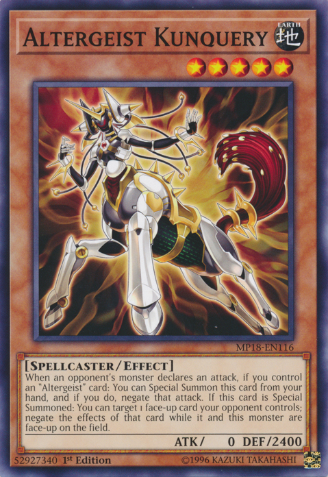 Altergeist Kunquery [MP18-EN116] Common | Good Games Adelaide SA