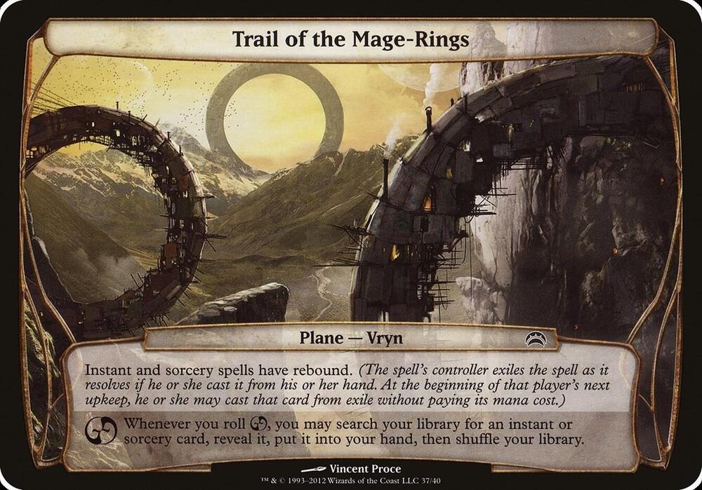 Trail of the Mage Rings Planechase 2012 37 (Oversize Cards)  | Good Games Adelaide SA
