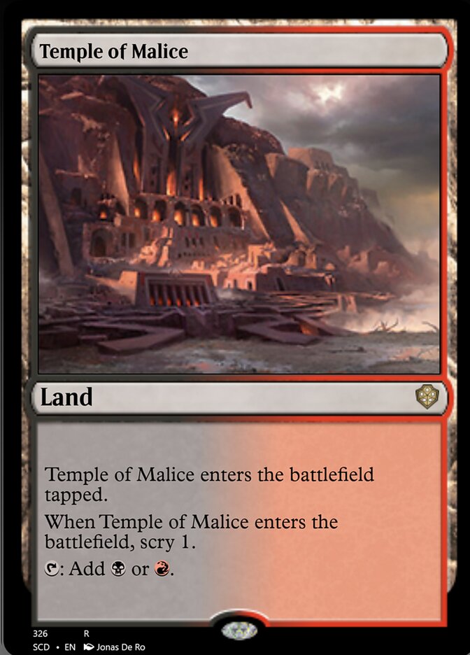 Temple of Malice [Starter Commander Decks] | Good Games Adelaide SA