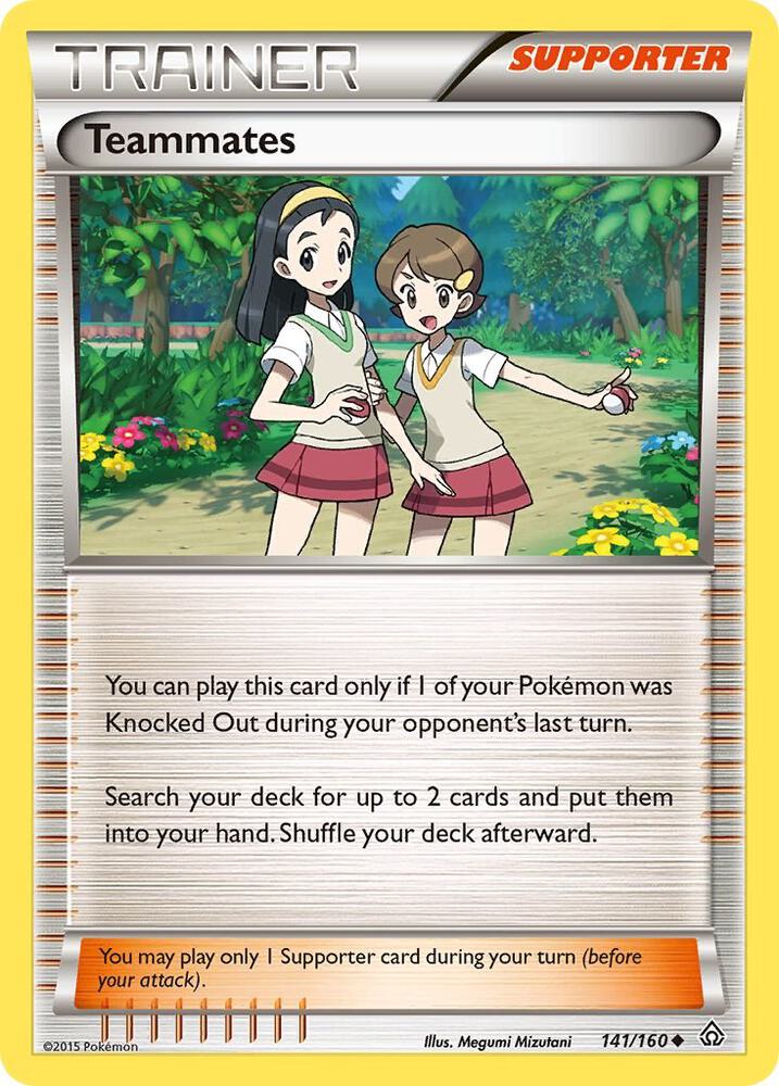 Teammates 141/160 (XY - Primal Clash)  | Good Games Adelaide SA