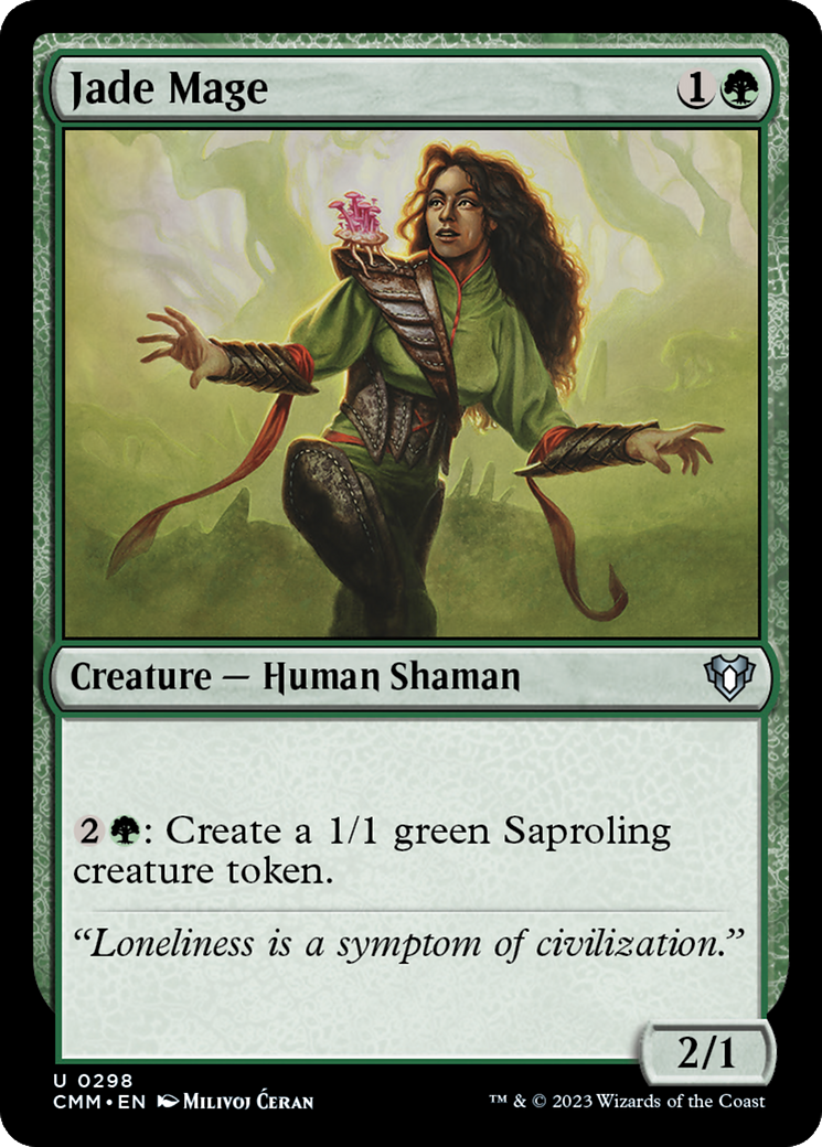 Jade Mage [Commander Masters] | Good Games Adelaide SA