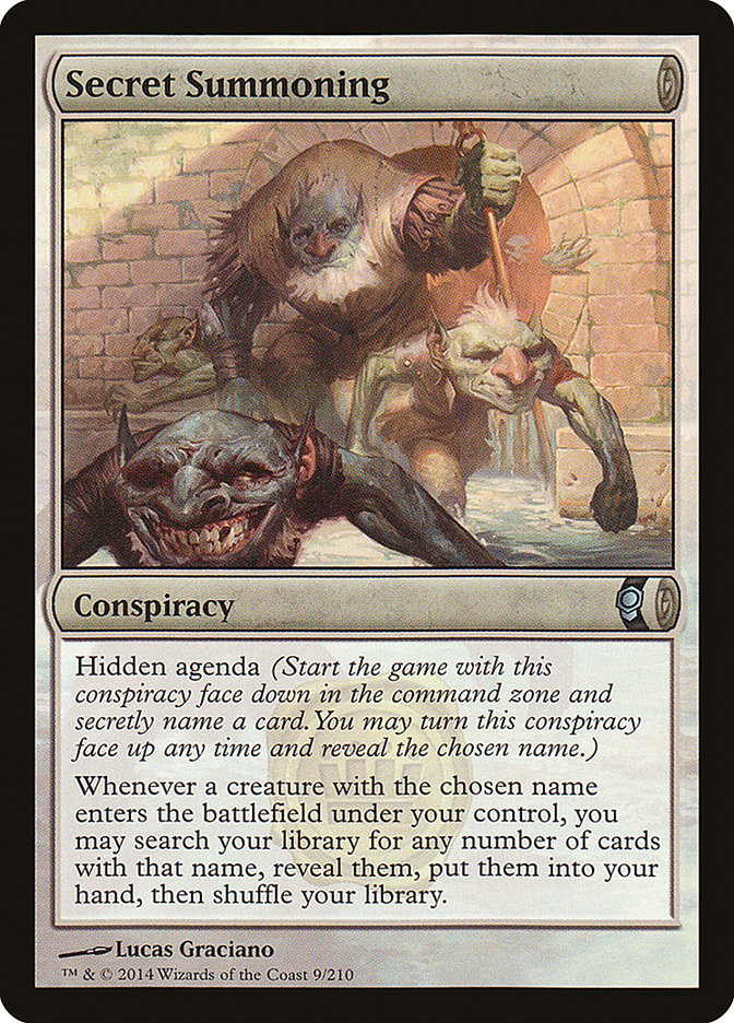 Secret Summoning 9/210 (Conspiracy)  | Good Games Adelaide SA