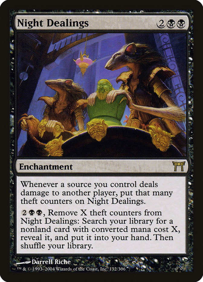Night Dealings 132 (Champions of Kamigawa)  - Foil | Good Games Adelaide SA