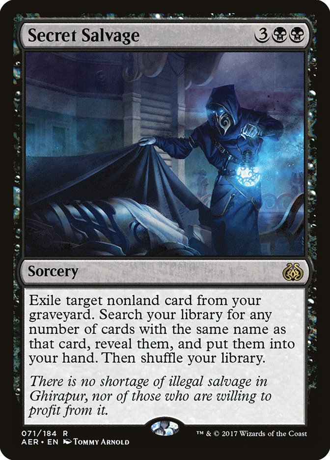 Secret Salvage 71 (Aether Revolt)  - Foil | Good Games Adelaide SA