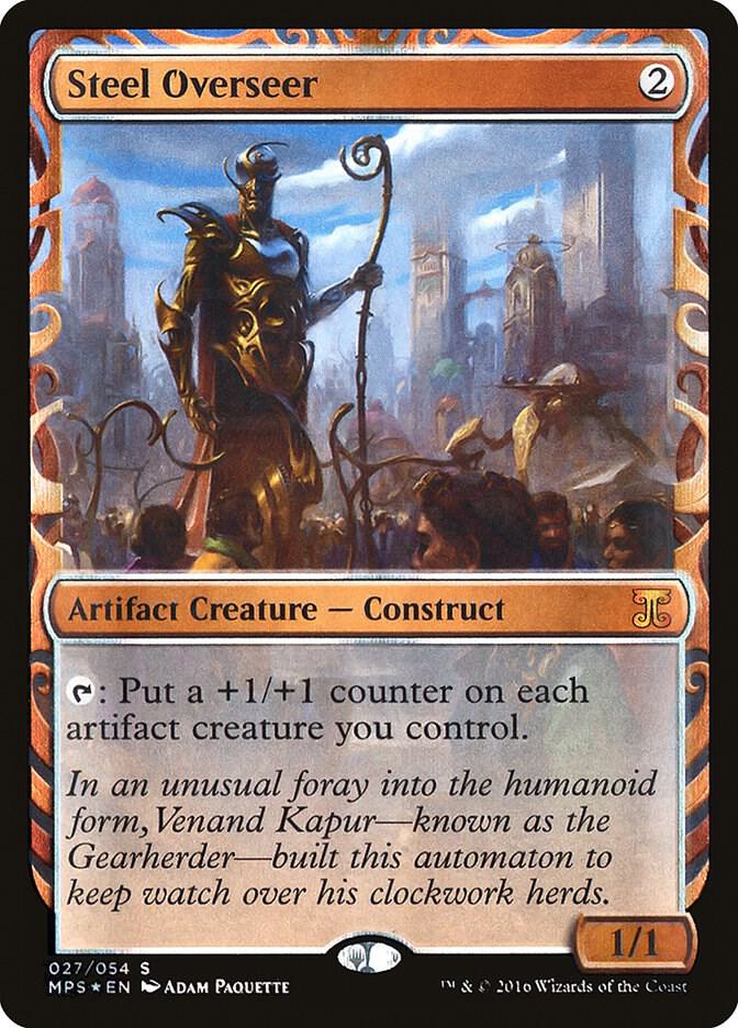 Steel Overseer 27 (Masterpiece Series: Kaladesh Inventions)  - Foil | Good Games Adelaide SA