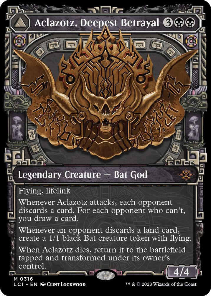 Aclazotz, Deepest Betrayal // Temple of the Dead 316/291 (The Lost Caverns of Ixalan)  - Showcase | Good Games Adelaide SA