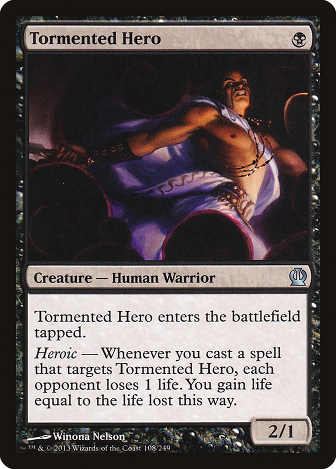 Tormented Hero 108 (Theros)  - Foil | Good Games Adelaide SA