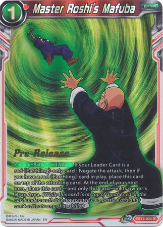 Master Roshi's Mafuba (BT12-024) [Vicious Rejuvenation Prerelease Promos] | Good Games Adelaide SA