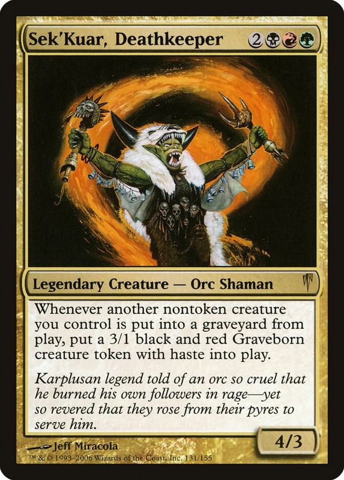 Sek'Kuar, Deathkeeper 131 (Coldsnap)  | Good Games Adelaide SA