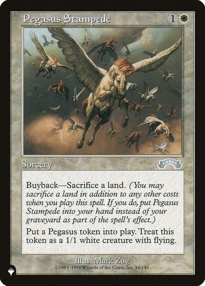 Pegasus Stampede 14/143 (The List Reprints)  | Good Games Adelaide SA
