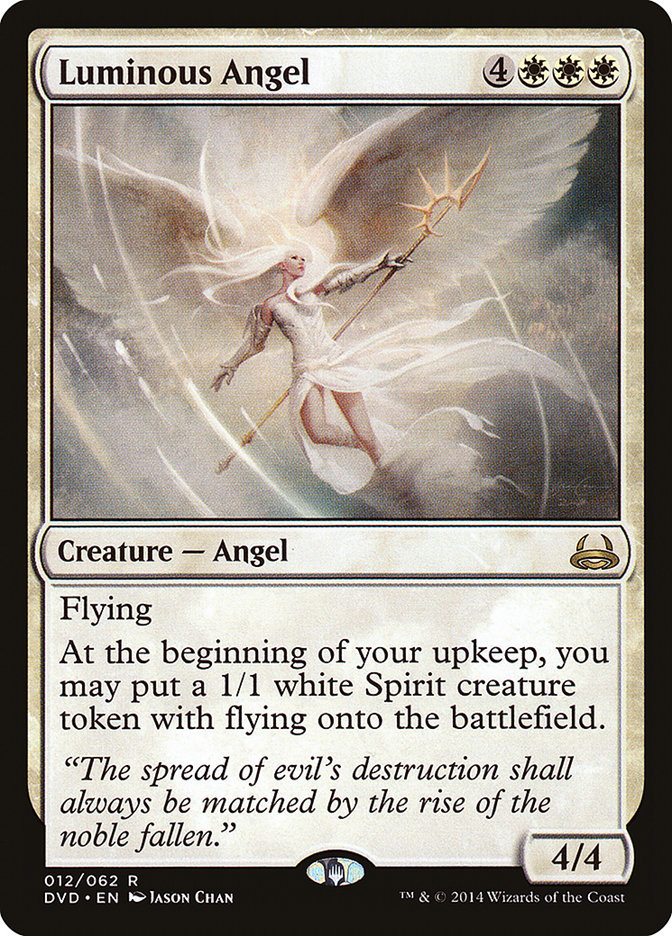 Luminous Angel (Divine vs. Demonic) [Duel Decks Anthology] | Good Games Adelaide SA