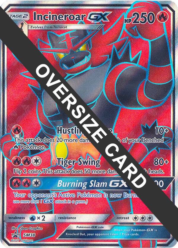 Incineroar GX SM38 SM Black Star Promo SM38 (Jumbo Cards)  - Holofoil | Good Games Adelaide SA