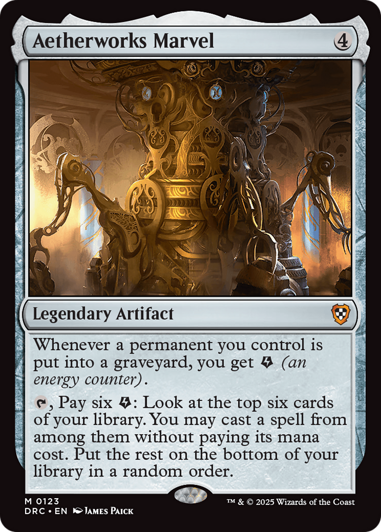 Aetherworks Marvel [Aetherdrift Commander] | Good Games Adelaide SA