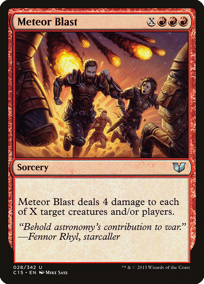 Meteor Blast [Commander 2015] | Good Games Adelaide SA