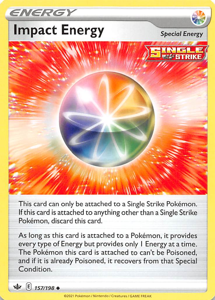 Impact Energy (157/198) [Sword & Shield: Chilling Reign] | Good Games Adelaide SA