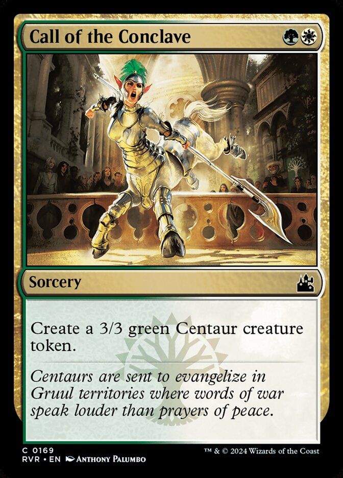 Call of the Conclave 169 (Ravnica Remastered)  - Foil | Good Games Adelaide SA