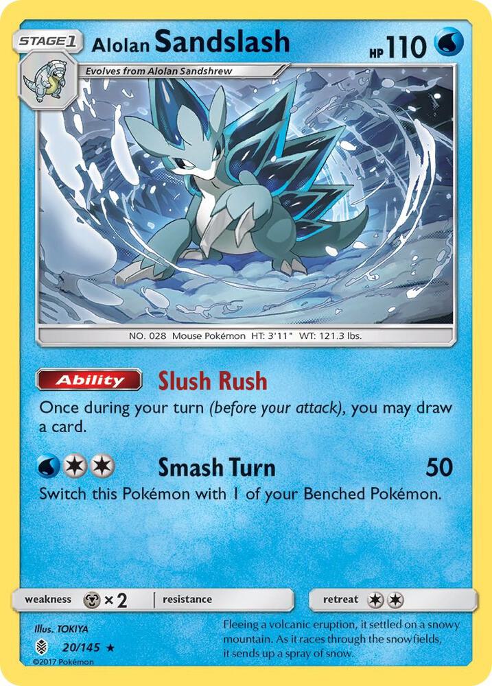 Alolan Sandslash 20/145 (SM - Guardians Rising)  | Good Games Adelaide SA