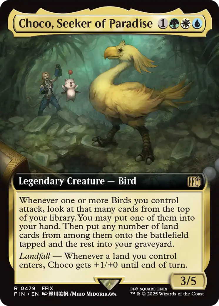 Choco, Seeker of Paradise (Extended Art) [FINAL FANTASY] | Good Games Adelaide SA