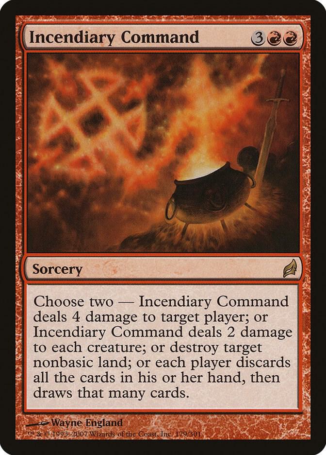 Incendiary Command 179 (Lorwyn)  | Good Games Adelaide SA