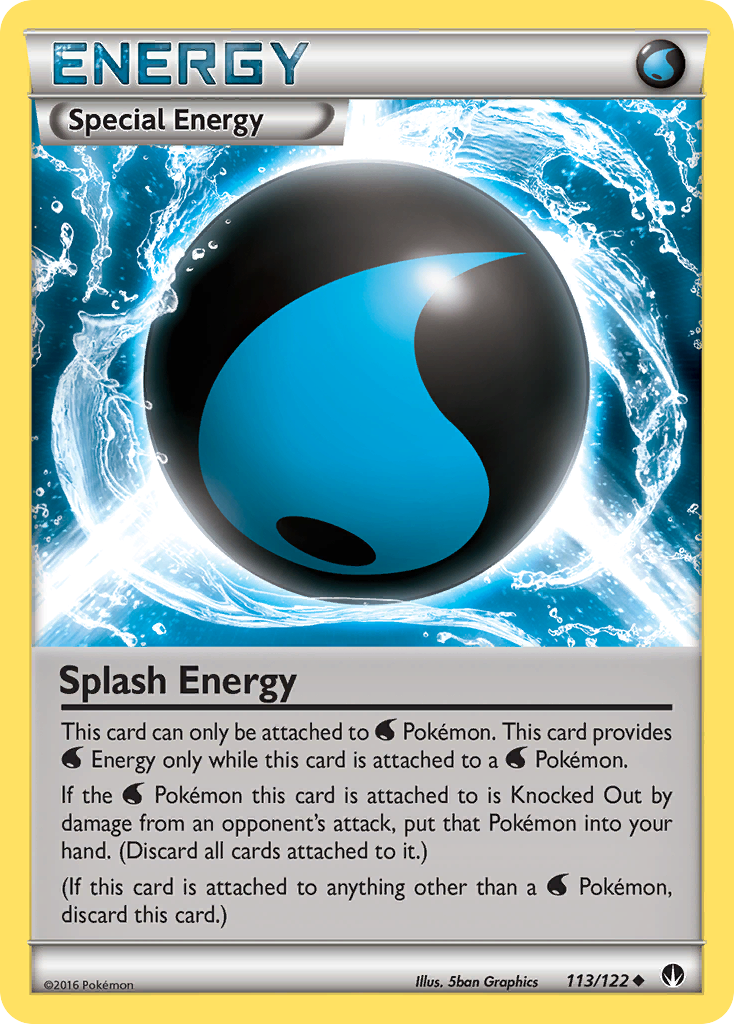Splash Energy (113/122) [XY: BREAKpoint] | Good Games Adelaide SA