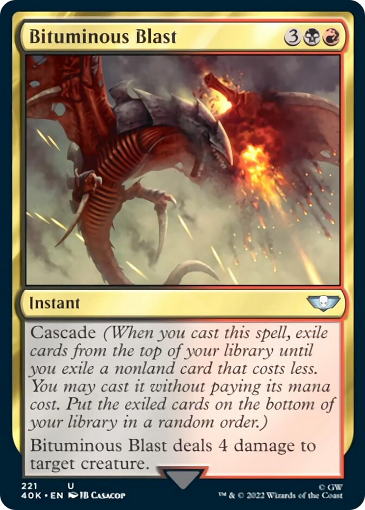 Bituminous Blast [Universes Beyond: Warhammer 40,000] | Good Games Adelaide SA