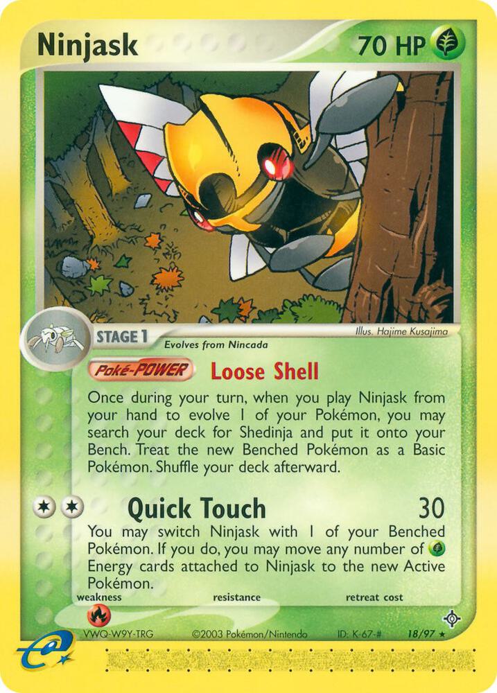 Ninjask 18/97 (Dragon)  | Good Games Adelaide SA