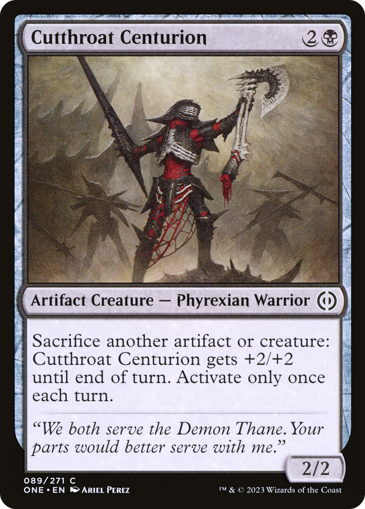 Cutthroat Centurion [Phyrexia: All Will Be One] | Good Games Adelaide SA