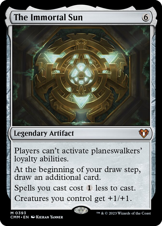 The Immortal Sun 393 (Commander Masters)  - Foil | Good Games Adelaide SA