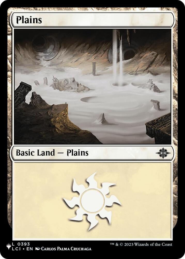 Plains LCI 393 (The List Reprints)  | Good Games Adelaide SA