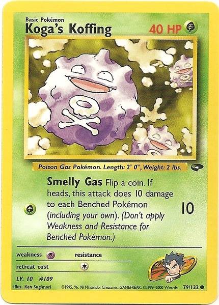 Koga's Koffing (79/132) [Gym Challenge Unlimited] | Good Games Adelaide SA