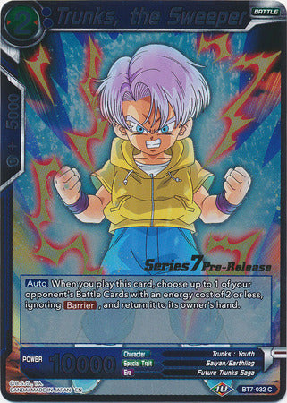 Trunks, the Sweeper (Assault of the Saiyans) [BT7-032_PR] | Good Games Adelaide SA