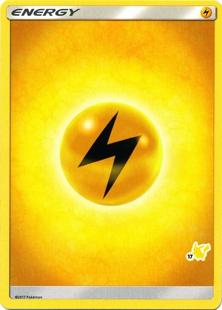 Lightning Energy (Pikachu Stamp #17) [Battle Academy 2020] | Good Games Adelaide SA