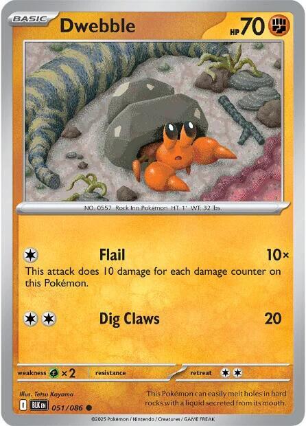 Dwebble 051/086 (SV: Black Bolt)  | Good Games Adelaide SA