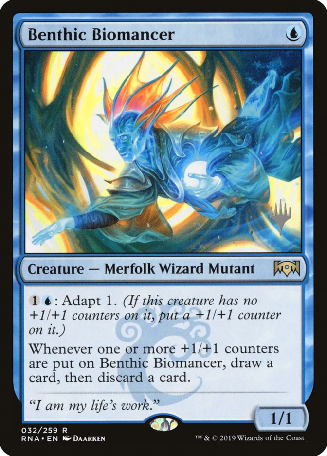 Benthic Biomancer [Ravnica Allegiance Promos] | Good Games Adelaide SA
