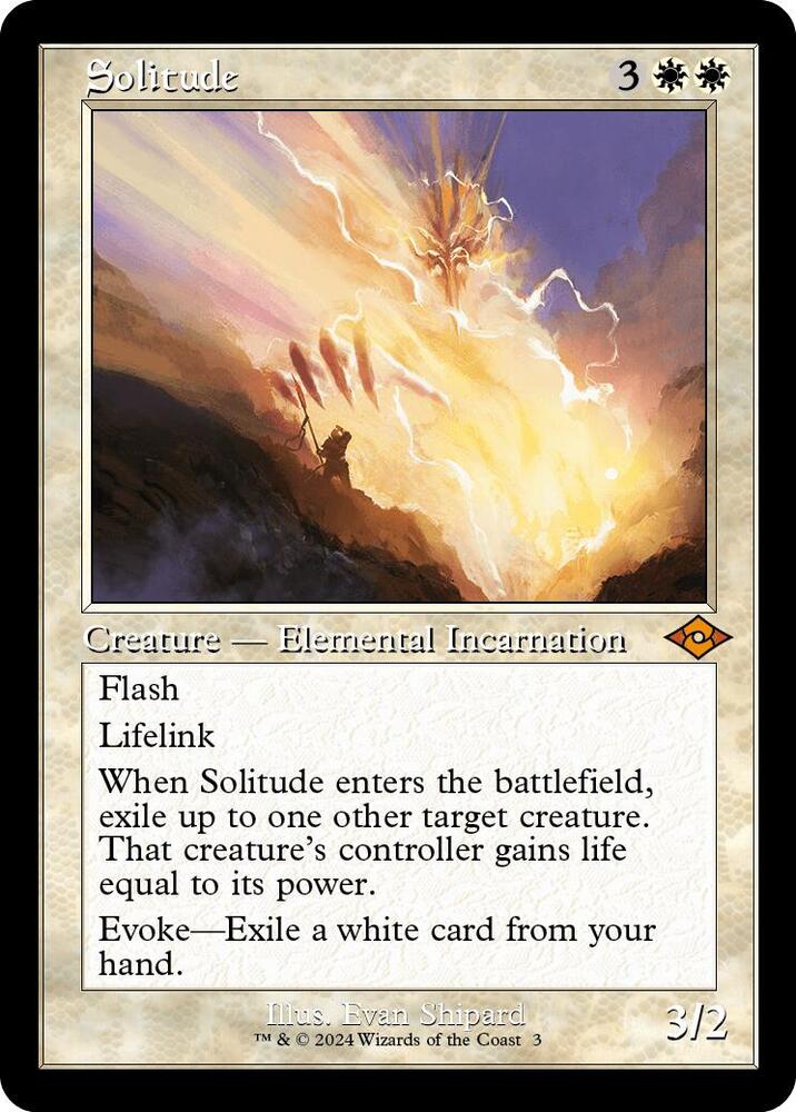 Solitude Retro Frame 3 (Modern Horizons 2)  | Good Games Adelaide SA
