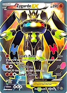 Zygarde EX (54a/124) (Alternate Art Promo) [XY: Fates Collide] | Good Games Adelaide SA