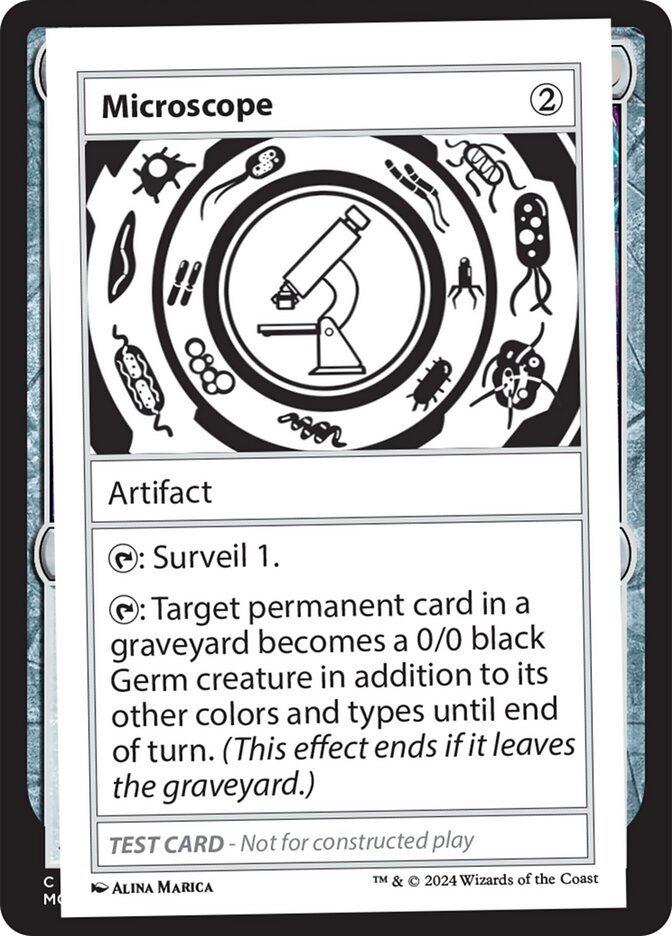 Microscope  (Mystery Booster 2 Playtest Cards)  | Good Games Adelaide SA