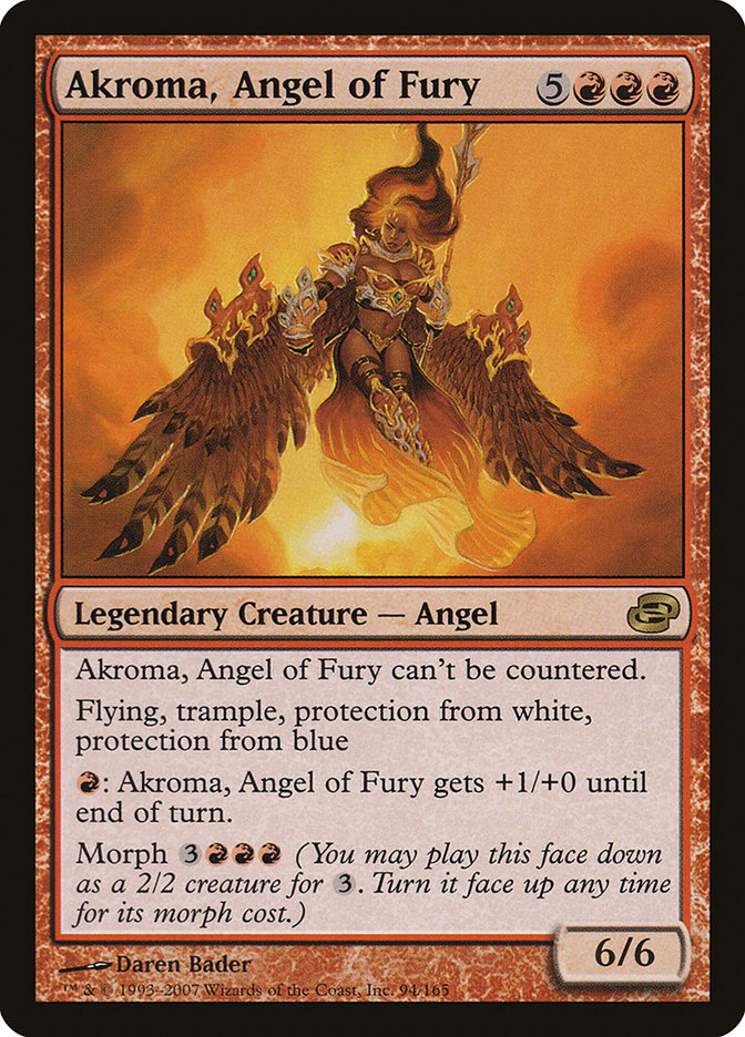 Akroma, Angel of Fury [Planar Chaos] | Good Games Adelaide SA