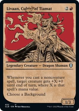 Livaan Cultist of Tiamat Showcase 402 (Commander Legends: Battle for Baldur's Gate)  | Good Games Adelaide SA
